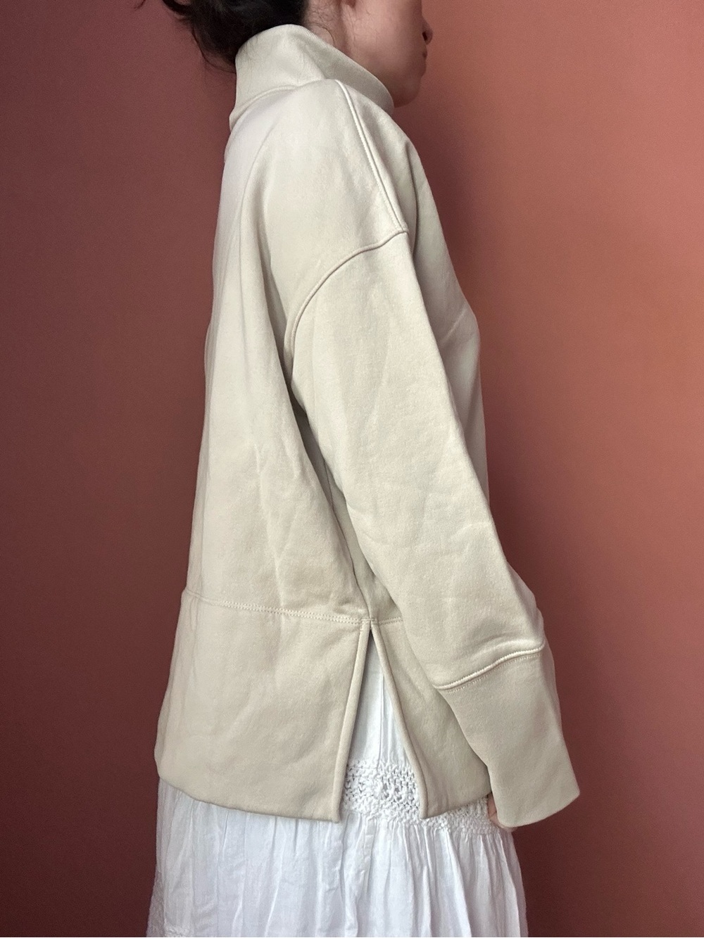 GAP Cream Turtleneck Sweater - Picture 3 of 5